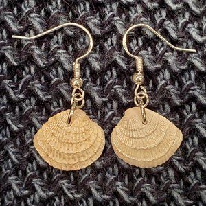 Hand Crafted Sea Shell Earrings